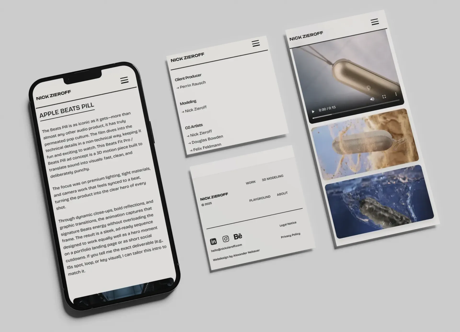 Mockup der SproutByte Website auf einem Laptop